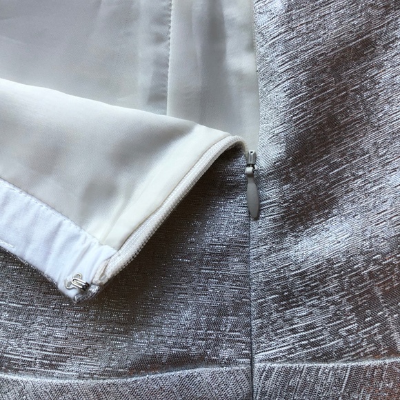 Express mini flare skirt silver - Picture 7 of 8